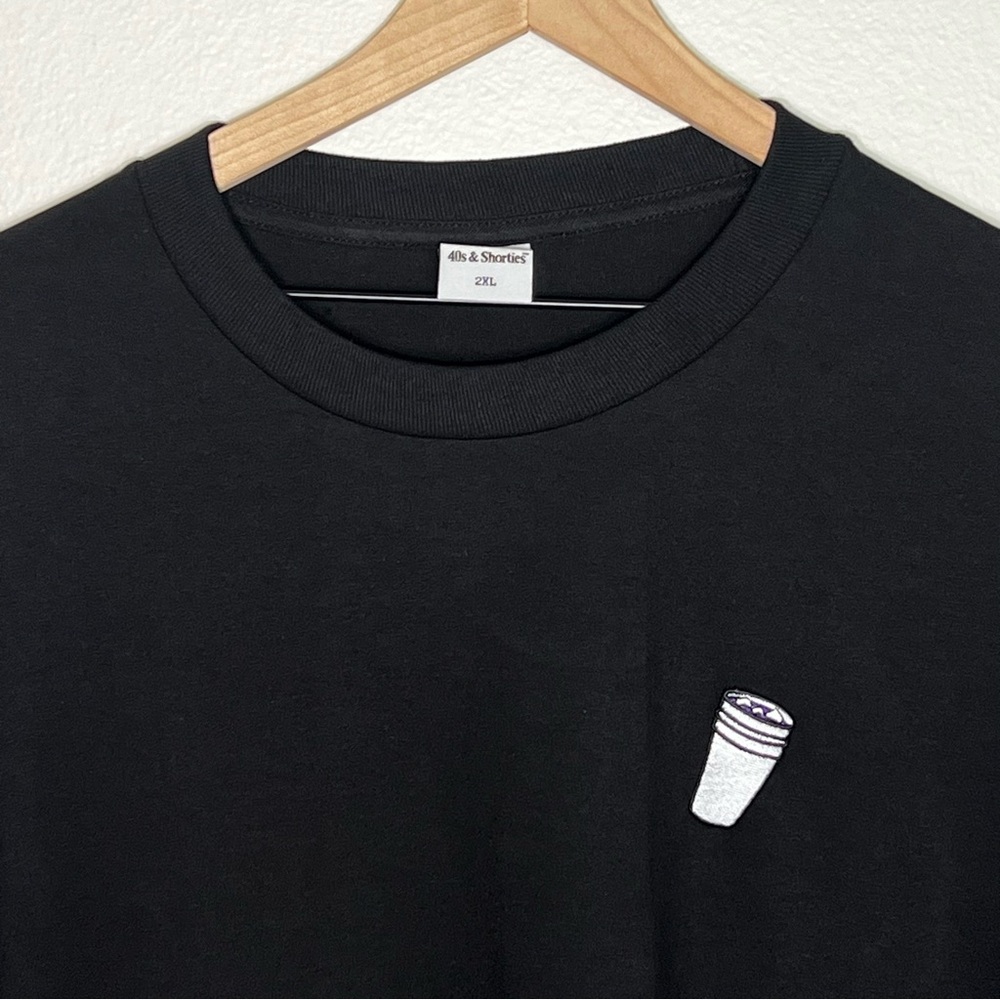 40’s & Shorties Black Graphic T-Shirt